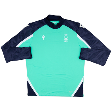 2022-23 Nottingham Forest Macron 1/4 Zip Drill Top - 9/10 - (4XL)