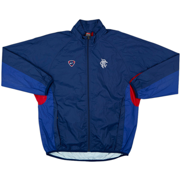 2000-01 Rangers Nike Rain Jacket - 8/10 - (XL)
