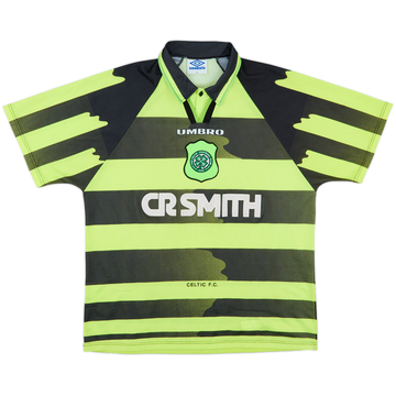 1996-97 Celtic Away Shirt - 8/10 - (XL)