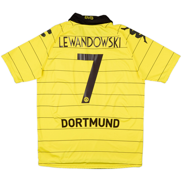 2010-11 Borussia Dortmund Home Shirt Lewandowski #7 - 6/10 - (L)