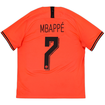 2019-20 Paris Saint-Germain Away Shirt Mbappe #7 - 8/10 - (L)