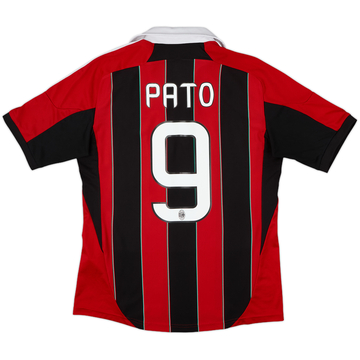 2012-13 AC Milan Home Shirt Pato #9 - 8/10 - (M)