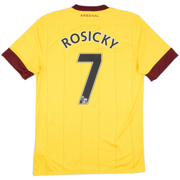 2010-13 Arsenal Away Shirt Rosicky #7 - 9/10 - (S)