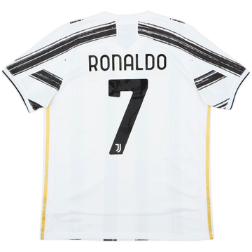 2020-21 Juventus Home Shirt Ronaldo #7 - 8/10 - (L)