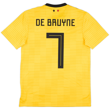 2018-19 Belgium Away Shirt De Bruyne #7 - 8/10 - (M)