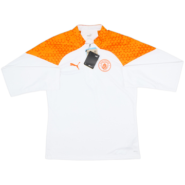 2023-24 Manchester City Puma 1/4 Zip Drill Top (L)