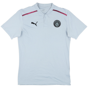2021-22 Manchester City Puma Polo Shirt - 8/10 - (M)
