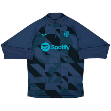 2023-24 Barcelona Nike 1/4 Zip Drill Top - 9/10 - (M)