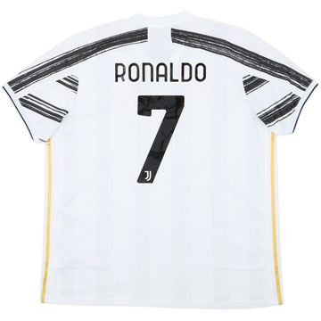 2020-21 Juventus Home Shirt Ronaldo #7 - 8/10 - (XXL)