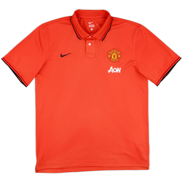 2014-15 Manchester United Nike Polo Shirt - 9/10 - (L)