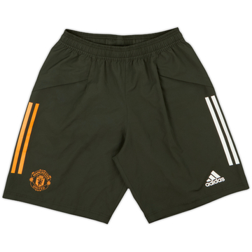 2020-21 Manchester United adidas Training Shorts - 10/10 - (M)