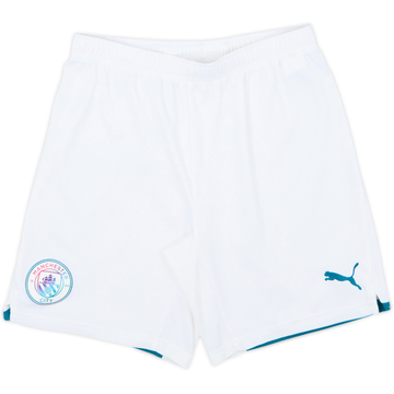 2021-22 Manchester City Away Shorts - 9/10 - (M)