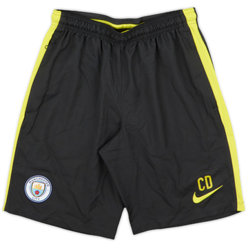 2016-17 Manchester City Staff Issue Nike Training Shorts 'CD' - 10/10 - (S)