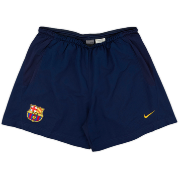 2003-04 Barcelona Nike Training Shorts - 10/10 - (L)