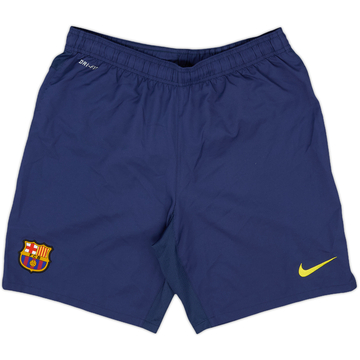 2013-14 Barcelona Home Shorts - 8/10 - (L)