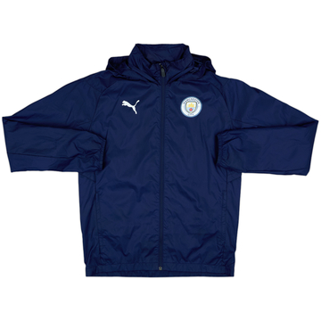 2019-20 Manchester City Puma Hooded Track Jacket - 8/10 - (S)