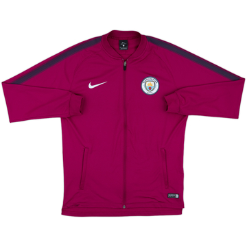 2017-18 Manchester City Nike Track Jacket - 8/10 - (M)