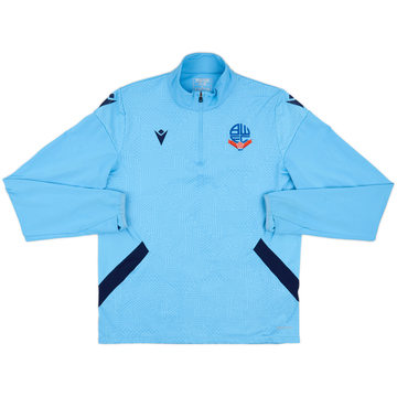2018-19 Bolton Macron 1/4 Zip Training Top - 8/10 - (XL.Boys)