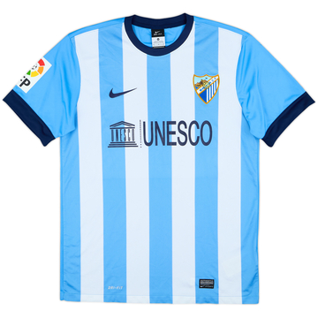 2013-14 Malaga Home Shirt - 8/10 - (M)