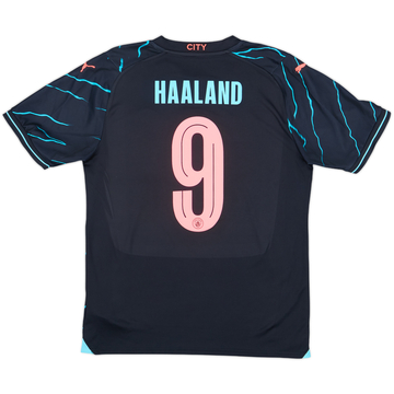 2023-24 Manchester City Third Shirt Haaland #9 - 10/10 - (M)