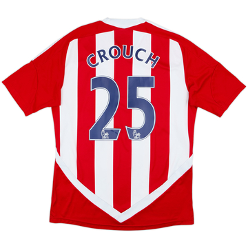 2011-12 Stoke City Home Shirt Crouch #25 - 7/10 - (M)