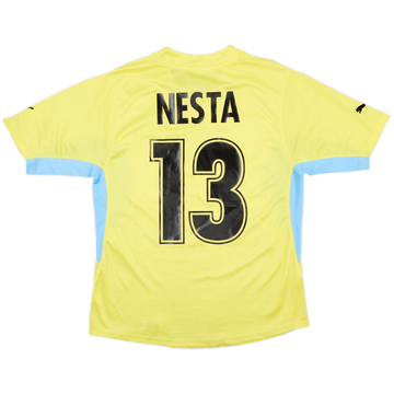 2001-02 Lazio Away Shirt Nesta #13 - 8/10 - (M)