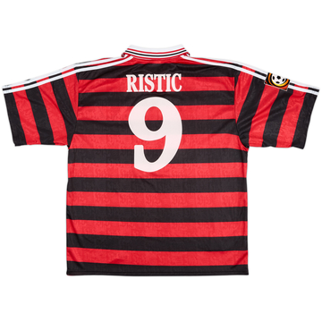 1997-99 Stuttgart Match Issue Away Shirt Ristic #9