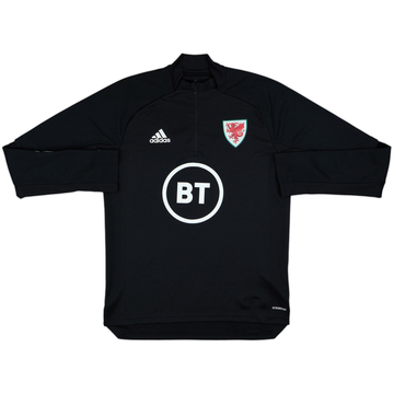 2020-21 Wales adidas 1/4 Zip Training Top - 7/10 - (M)
