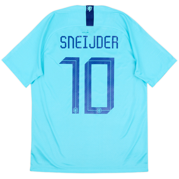 2018-19 Netherlands Away Shirt Sneijder #10 - 8/10 - (M)