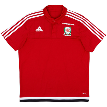2016-17 Wales adidas Polo Shirt - 8/10 - (L)