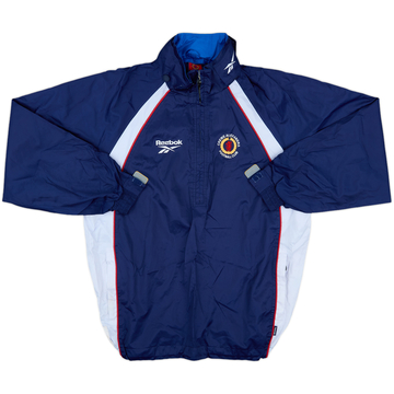 2001-02 Crewe Alexandra Reebok Player Issue Hooded Rain Jacket #20 - 9/10 - (L)