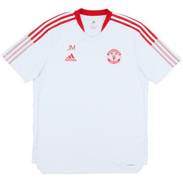 2021-22 Manchester United adidas Staff Issue Training Shirt JM - 7/10 - (L)