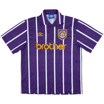 1993-94 Manchester City Away Shirt - 5/10 - (XL)