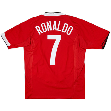2004-06 Manchester United Home Shirt Ronaldo #7 - 7/10 - (M)