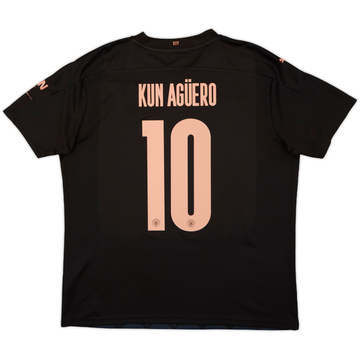 2020-21 Manchester City Away Shirt Kun Aguero #10 - 8/10 - (XL)