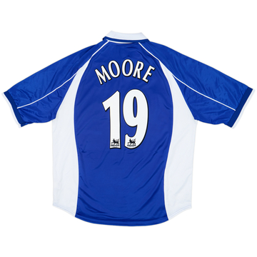 2000-02 Everton Home Shirt Moore #19 - 7/10 - (XL)