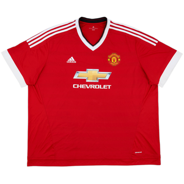 2015-16 Manchester United Home Shirt - 9/10 - (4XL)