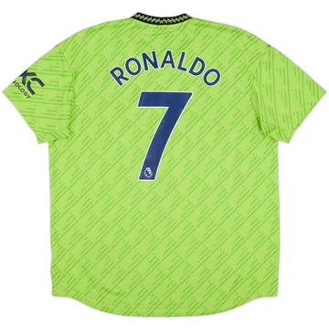 2022-23 Manchester United Authentic Third Shirt Ronaldo #7 - 8/10 - (XL)