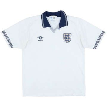 1990-92 England Home Shirt - 5/10 - (M)