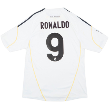 2009-10 Real Madrid Home Shirt Ronaldo #9 - 6/10 - (M)