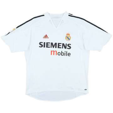 2004-05 Real Madrid Home Shirt - 5/10 - (XL)