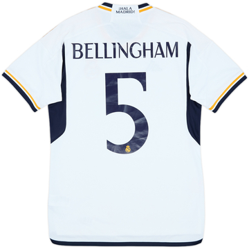 2023-24 Real Madrid Home Shirt Bellingham #5 - 8/10 - (M)