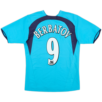 2006-07 Tottenham Away Shirt Berbatov #9 - 8/10 - (M)