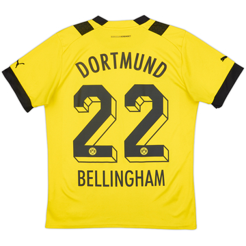2022-23 Dortmund Home Shirt Bellingham #22 - 6/10 - (S)