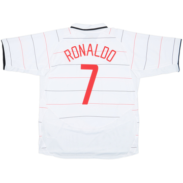 2003-05 Manchester United Third Shirt Ronaldo #7 - 9/10 - (XXL)