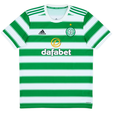 2021-22 Celtic Home Shirt - 8/10 - (L)