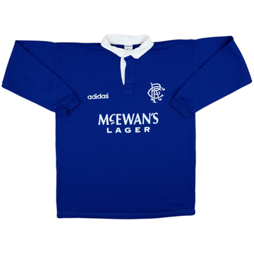 1994-95 Rangers adidas Rugby Polo - 6/10 - (XL)