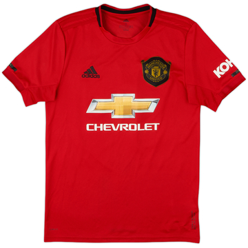 2019-20 Manchester United Home Shirt #18 - 8/10 - (S)