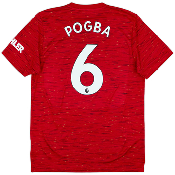 2020-21 Manchester United Home Shirt Pogba #6 - 10/10 - (L)