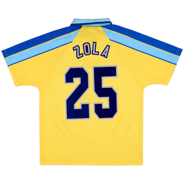1996-97 Chelsea Away Shirt Zola #25 - 9/10 - (M)